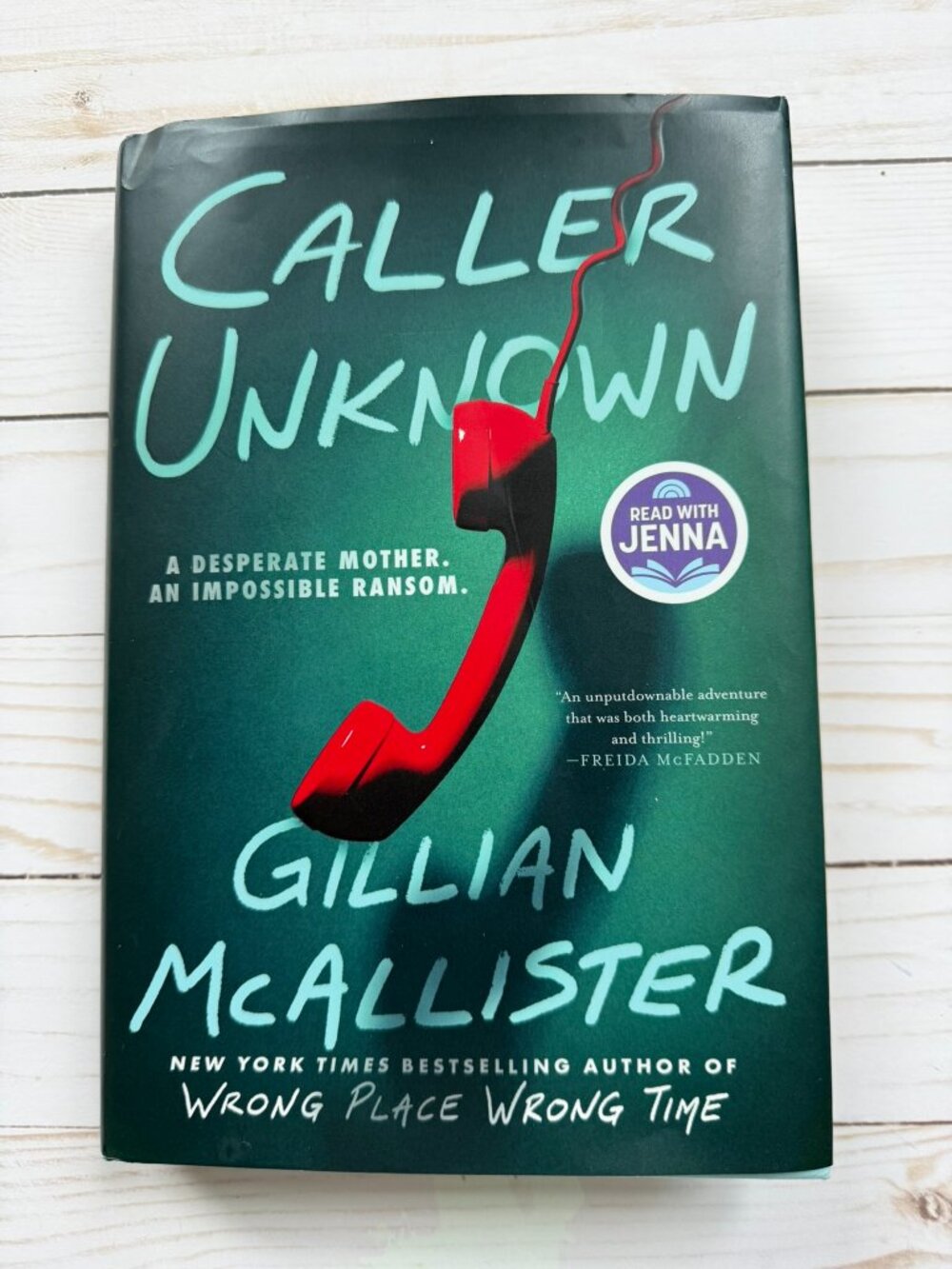 Caller Unknown by Gillian McAllister (Hardcover) 2026 Excellent Condition